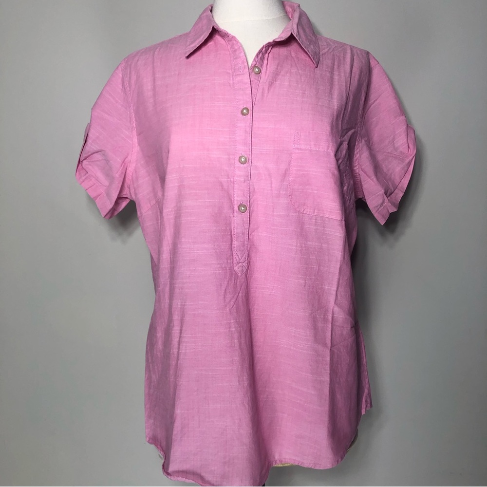 Riders by Lee Collared 1/2 Button Top
